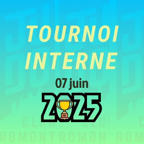 Tournoi interne 2025